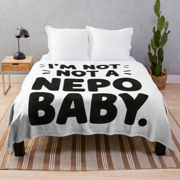 Item preview, I AM NOT A NEPO BABY designed and sold by ArtQueen777.