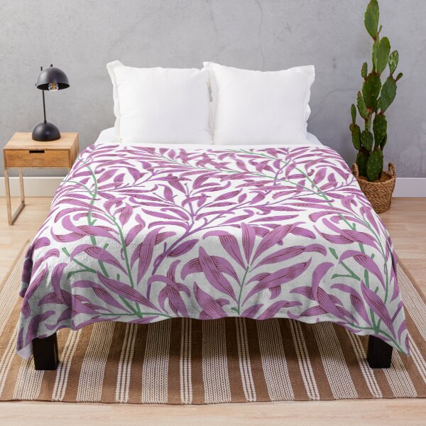 Item preview, William Morris Willow Bough Damask designed and sold by HomeLivingCo.
