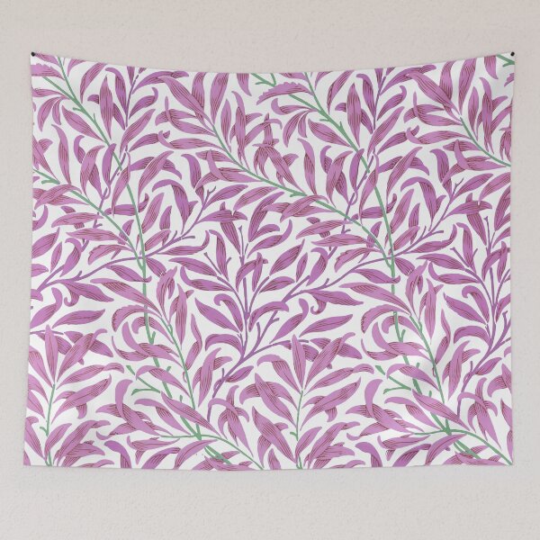 Item preview, William Morris Willow Bough Damask designed and sold by HomeLivingCo.