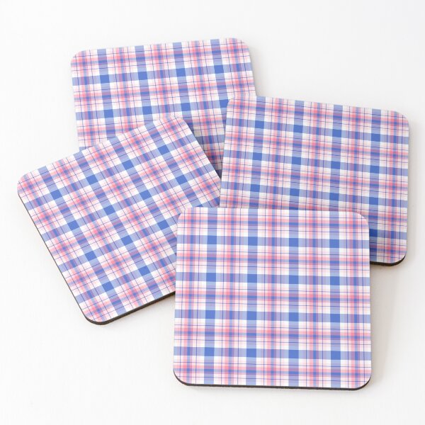 Item preview,  Powder Puff Pink Plaids Seamless Repeat designed and sold by Sharon Schwalbe.