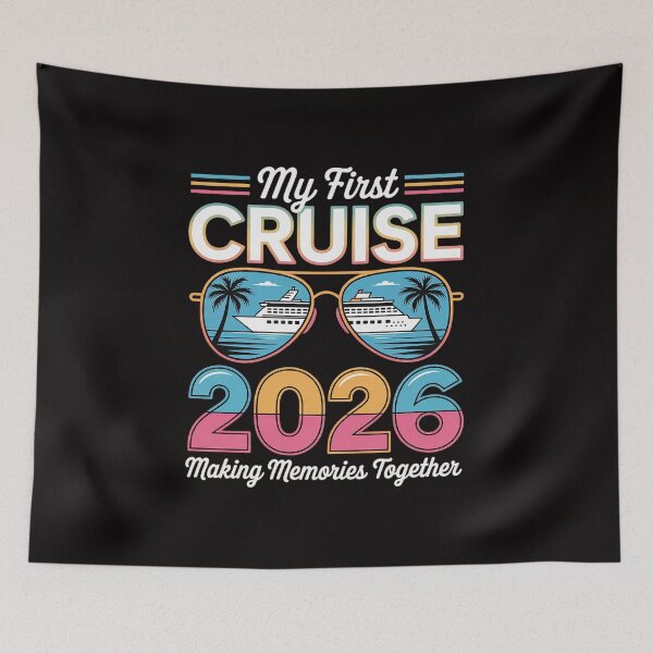 Item preview, My First Cruise 2026 First Time Cruise Vacation 2026 designed and sold by DarioRosales.