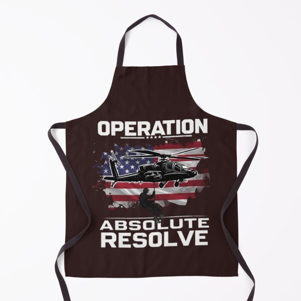 Item preview, Operation Absolute Resolve – Patriotic Military Veteran | US Flag Tactical designed and sold by Cree8if.