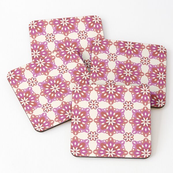 Item preview, Blooming Hearth Tile designed and sold by MustardSeedInt.