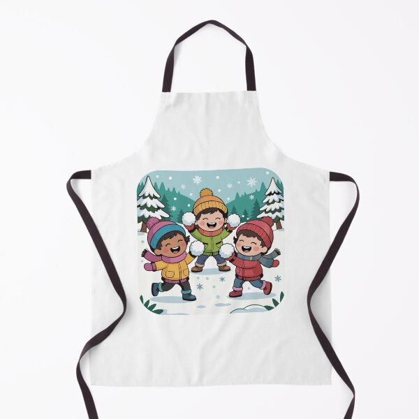 Item preview, Children are throwing themselves into the snow designed and sold by desinganddecor.