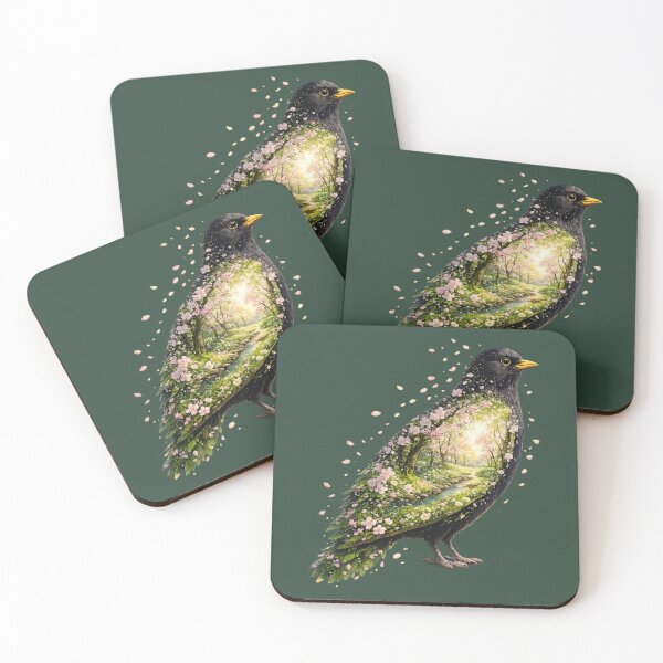Item preview, Blackbird of Springlight designed and sold by ChirpInc.