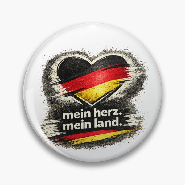 Item preview, Mein Herz. Mein Land. | German Flag Heart Patriotic Grunge  T-Shirt designed and sold by NAJURE.