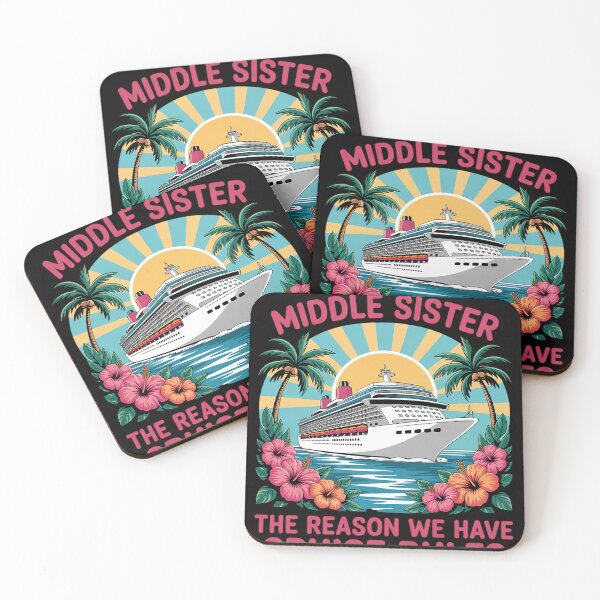 Item preview, Middle Sister The Reason We Have Rules Sisters Cruise 2026 designed and sold by HermanTricia.