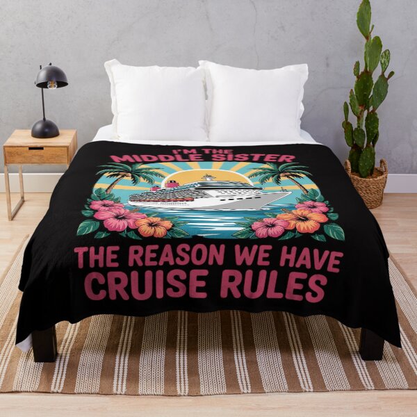 Item preview, Middle Sister The Reason We Have Rules Sisters Cruise 2026 designed and sold by HermanTricia.
