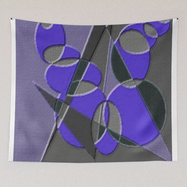 Item preview, symbols canvas matte colorful geometric abstract design designed and sold by SmashingDeals.