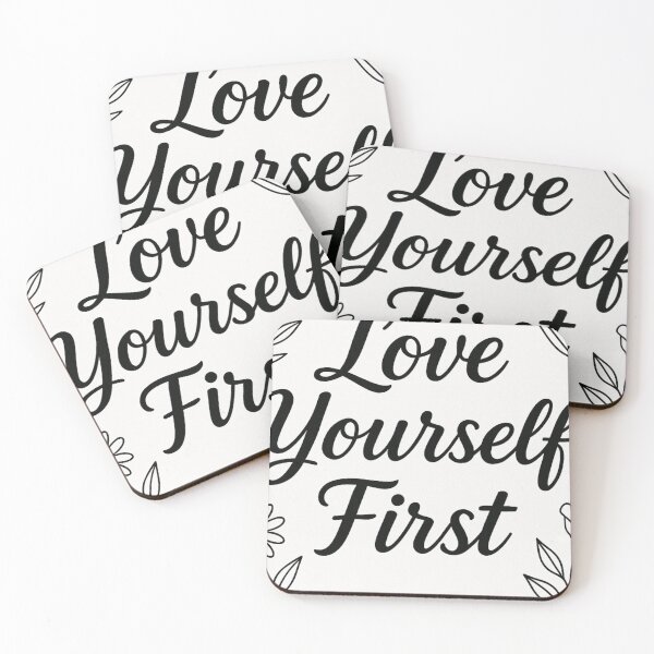 Item preview, Love Yourself First Self Care Floral | Galentine Empowerment designed and sold by Lyvion design.