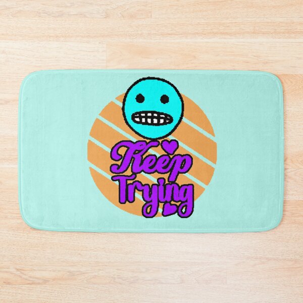 Item preview, Keep Trying – Cold Face and Motivational Phrase designed and sold by AstronautMerch.