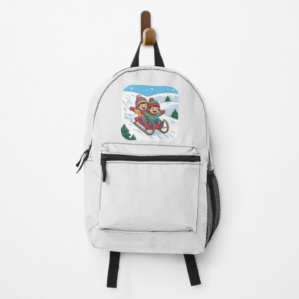 Item preview, Children sledding designed and sold by desinganddecor.