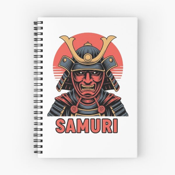 Item preview, Vintage Samurai Warrior Poster - Japanese Bushido Wall Art - Red Sun Illustration Print designed and sold by LIVE_FREE.