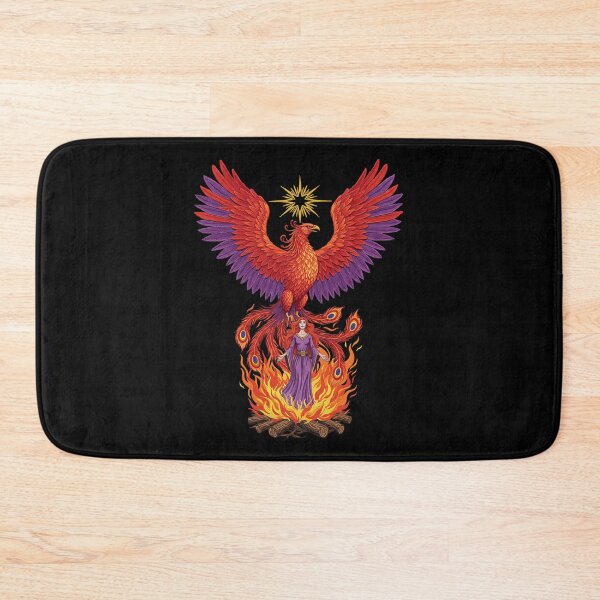 Item preview, Rebirth Phoenix Goddess Rising From The Fire designed and sold by TeeARTHY.