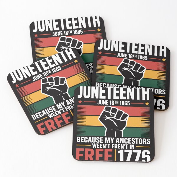 Item preview, Juneteenth 1865 Because My Ancestors Weren't Free In 1776 designed and sold by DarioRosales.