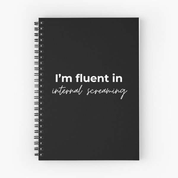 Item preview, I'm fluent in internal screaming designed and sold by youniversum-eu.