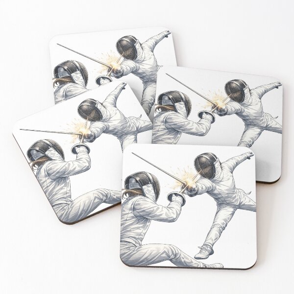 Item preview, En Garde Fencing designed and sold by ChillCharmStudio.