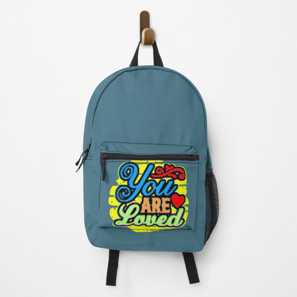 Item preview, You Are Loved – Positive Phrase with Red Heart designed and sold by AstronautMerch.