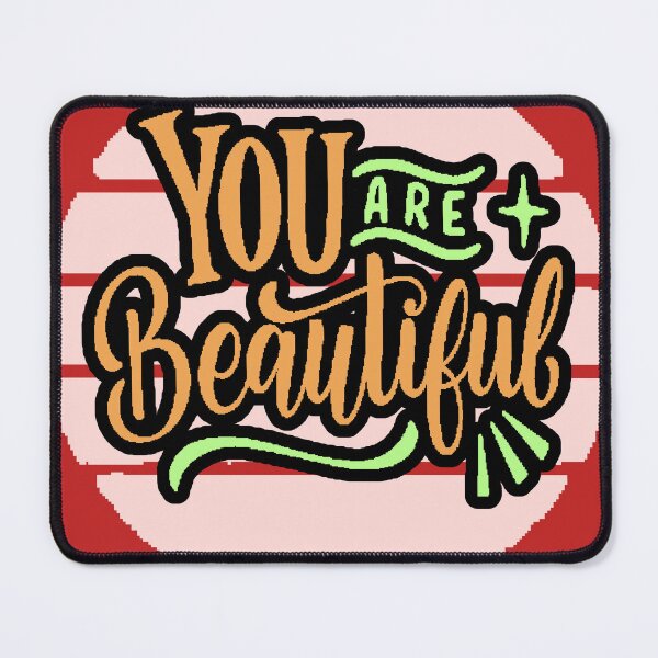 Item preview, You Are Beautiful – Positive Self-Love Quote designed and sold by AstronautMerch.