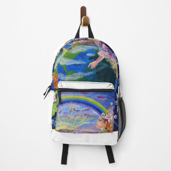 Item preview, Self-portrait artist rainbow planet designed and sold by Gaia72.