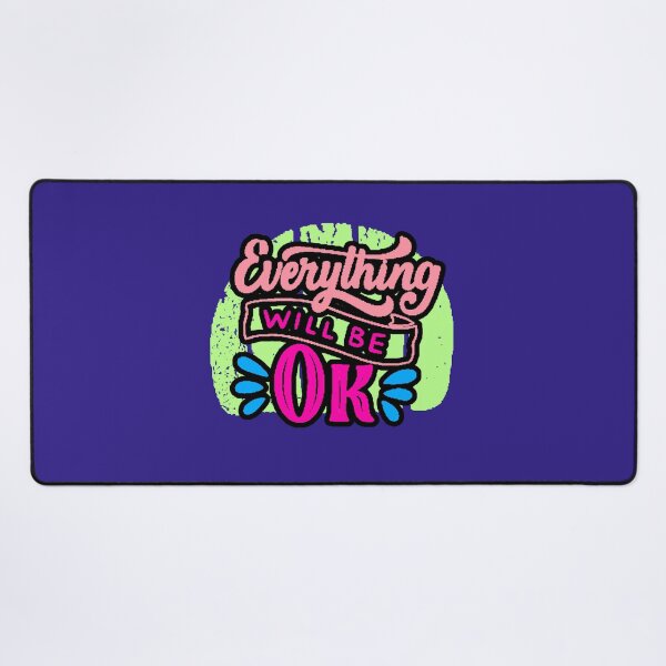 Item preview, Everything Will Be OK – Positive Phrase of Calm and Hope designed and sold by AstronautMerch.