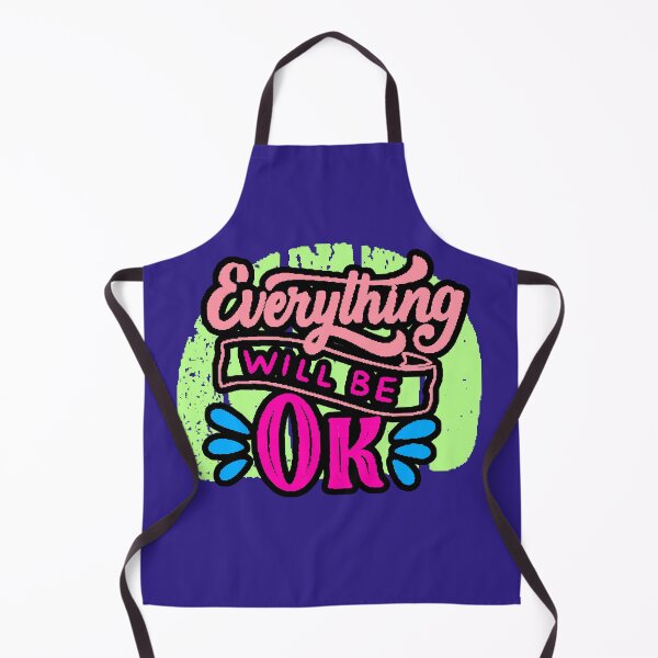 Item preview, Everything Will Be OK – Positive Phrase of Calm and Hope designed and sold by AstronautMerch.