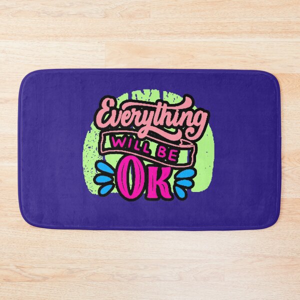 Item preview, Everything Will Be OK – Positive Phrase of Calm and Hope designed and sold by AstronautMerch.