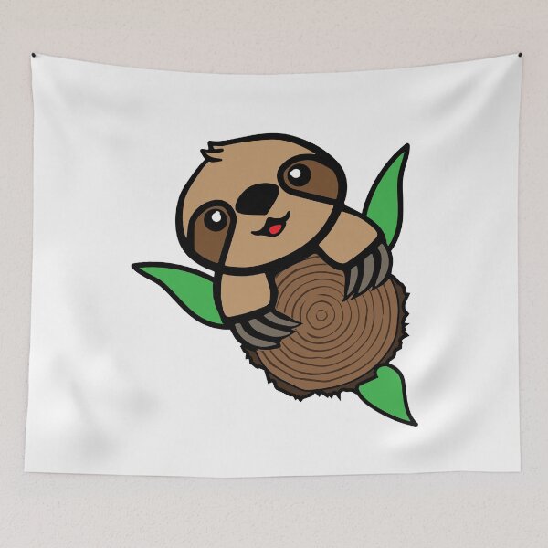 Item preview, Sloth on tree designed and sold by tarek25.