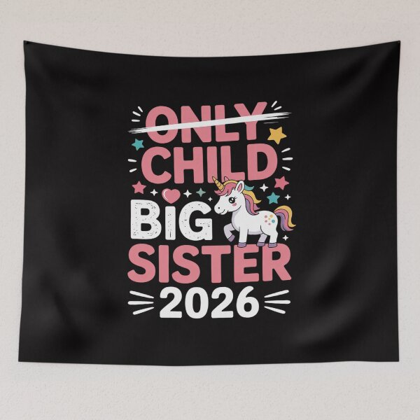 Item preview, Kids Only Child Crossed Out Big Sister 2026 designed and sold by gerardostokes.