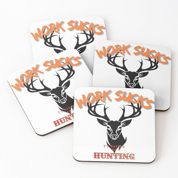 Item preview, Funny deer hunting design, Whitetail Silhouette designed and sold by Rusty Pine.