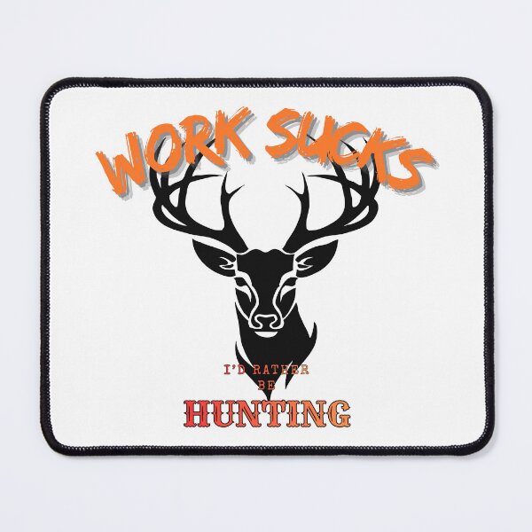 Item preview, Funny deer hunting design, Whitetail Silhouette designed and sold by Rusty Pine.