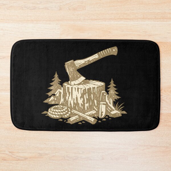 Item preview, Axe Stuck in Tree Stump designed and sold by Tactical Override.
