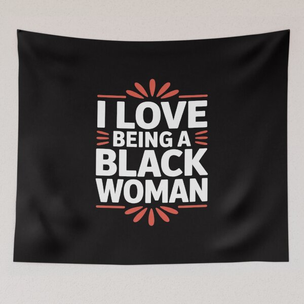 Item preview, I Love Being A Black Woman, Black Woman History Month designed and sold by gerardostokes.