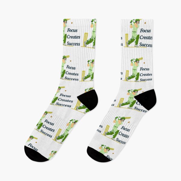 Item preview, Focus Creates Success Cricket Motivation designed and sold by Adappai.