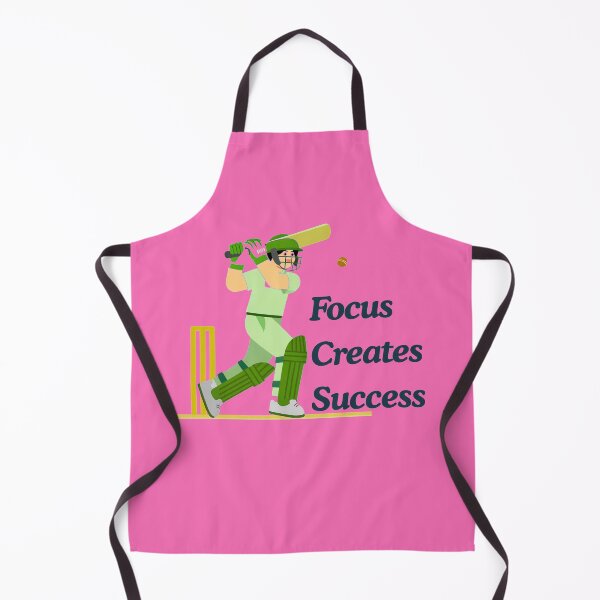 Item preview, Focus Creates Success Cricket Motivation designed and sold by Adappai.