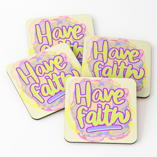 Item preview, Have Faith – Inspirational Phrase with Large Letters and Attractive Style designed and sold by AstronautMerch.