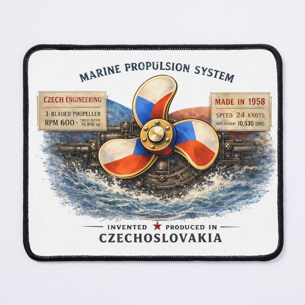 Item preview, Marine Propulsion System – Czech Engineering designed and sold by Bohemia_Originals.