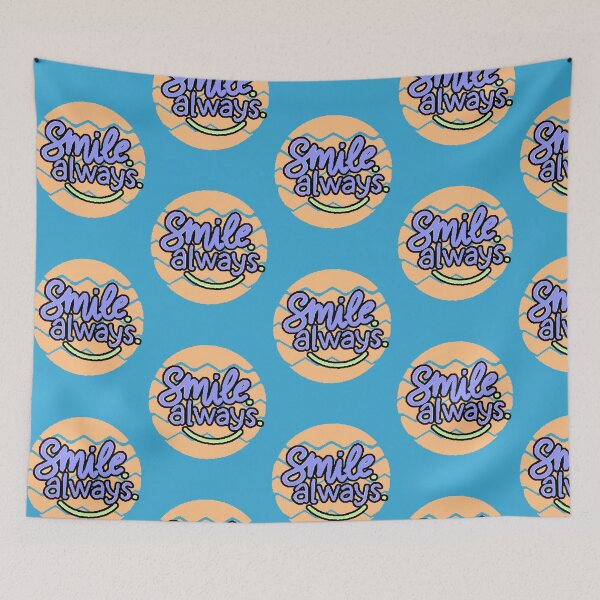 Item preview, Smile Always – A Positive and Cheerful Phrase for Everyday Life designed and sold by AstronautMerch.