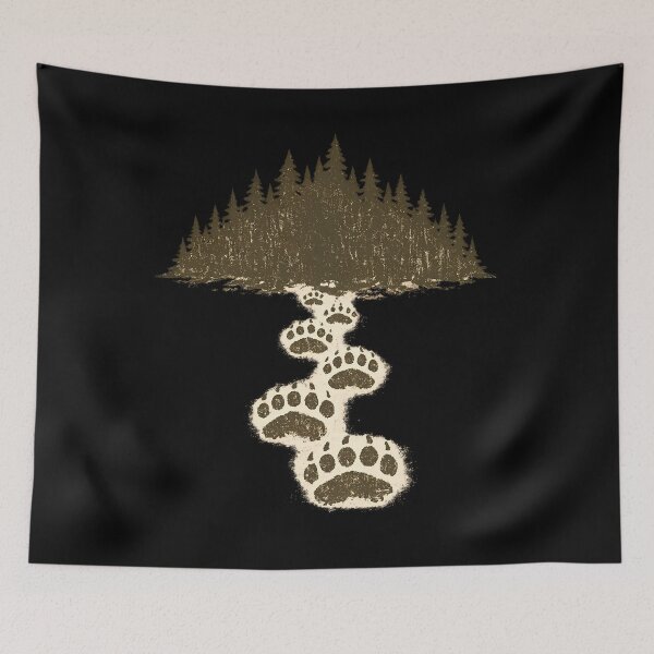 Item preview, Bear Tracks Leading Into Forest designed and sold by Tactical Override.