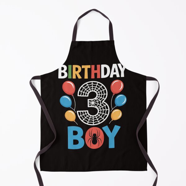 Item preview, Kids 3rd Birthday Spider Web 3 Year Old Boy Party designed and sold by cherylbartlett.