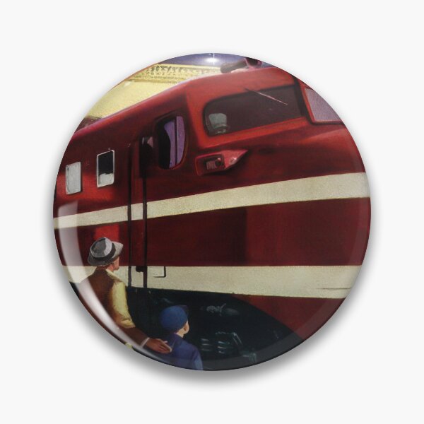 Item preview, American locomotive Railroad train art of Edward hopper designed and sold by st1art.
