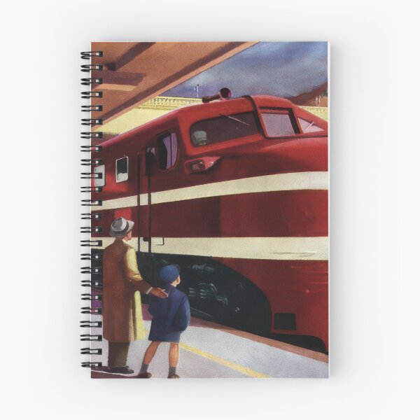 Item preview, American locomotive Railroad train art of Edward hopper designed and sold by st1art.