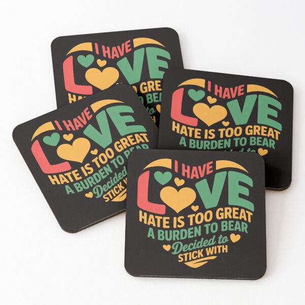 Item preview, I Have Decided to Stick with Love MLK Black History Month designed and sold by cherylbartlett.