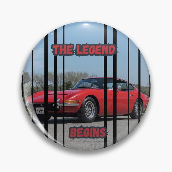 Item preview, Toyot 2000GT, 1967 Japan’s first supercar with clean elegant lines text The Legend Begins 1 designed and sold by Neon G.