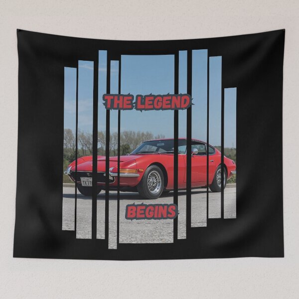 Item preview, Toyot 2000GT, 1967 Japan’s first supercar with clean elegant lines text The Legend Begins 1 designed and sold by Neon G.