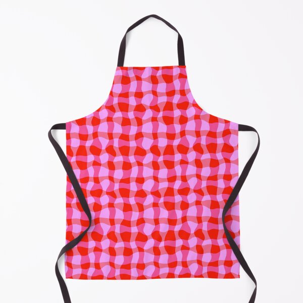 Item preview, Colorful Wavy Check Pattern 1 - Pink And Red designed and sold by QuestingPixel.