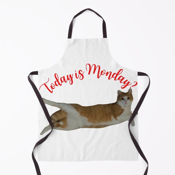 Item preview, Today Is Monday Cat Funny Shirt designed and sold by UrbanPunch.