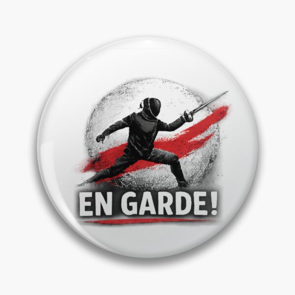 Item preview, En Garde – Fencing Club Team Design designed and sold by ChillCharmStudio.