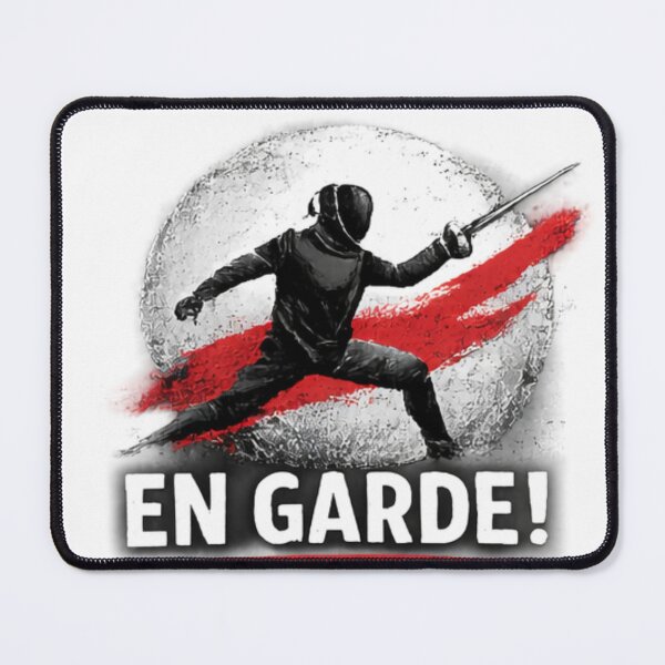 Item preview, En Garde – Fencing Club Team Design designed and sold by ChillCharmStudio.