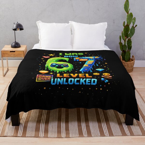 Item preview, I Was Now 67 Level Unlocked Gamer Birthday designed and sold by SofenArt.